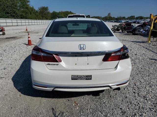 1HGCR2F79GA211271 - 2016 HONDA ACCORD EX WHITE photo 6