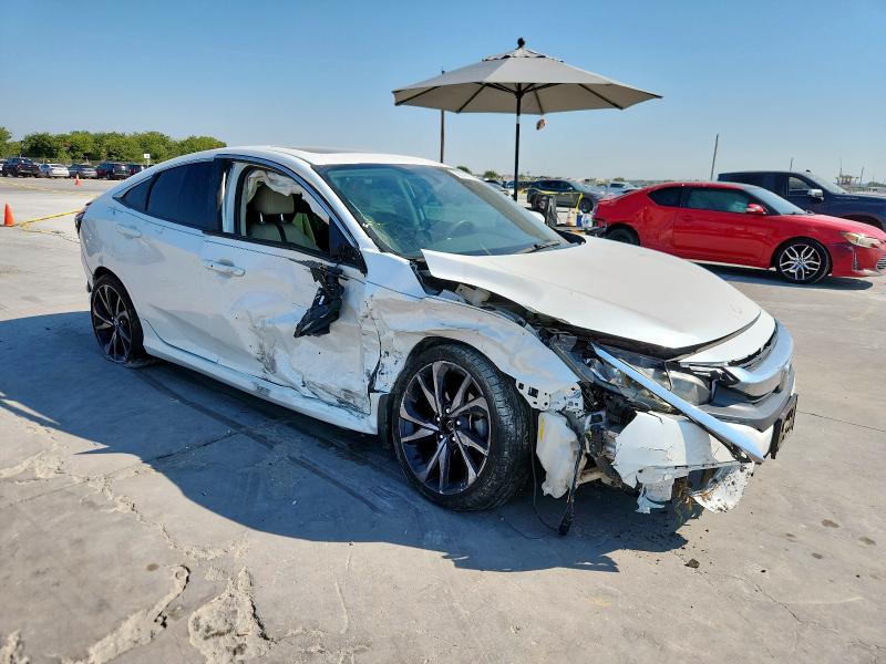 19XFC1F38GE017669 - 2016 HONDA CIVIC EX WHITE photo 4