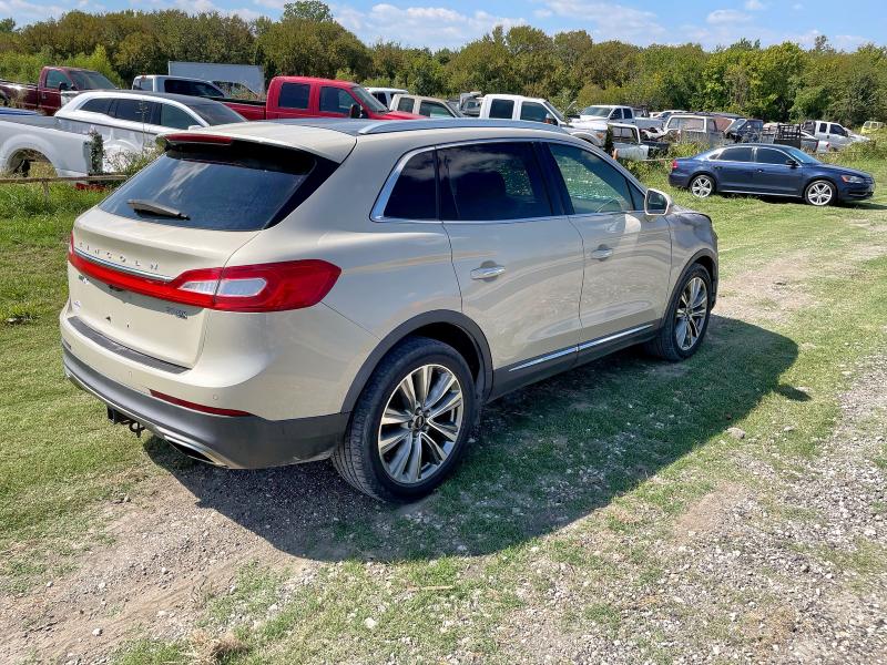 2LMTJ8LP2GBL31379 - 2016 LINCOLN MKX RESERVE Կրեմագույն լուսանկար 4