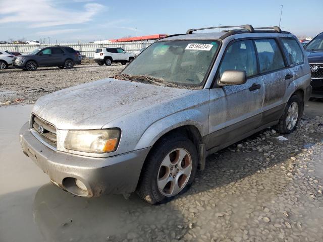 JF1SG65633H753411 - 2003 SUBARU FORESTER 2.5XS Серебристый фото 1
