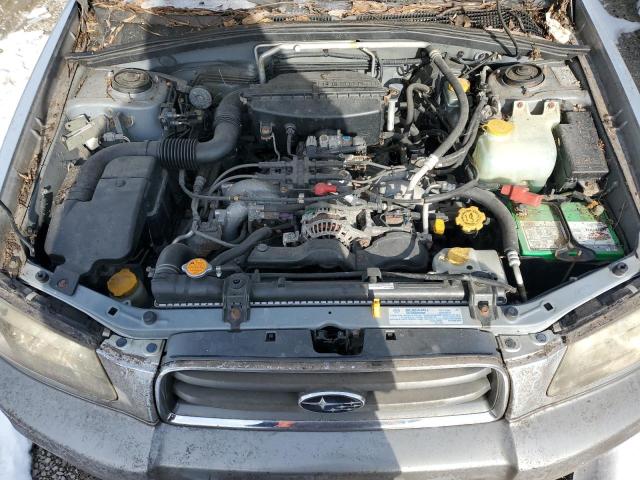 JF1SG65633H753411 - 2003 SUBARU FORESTER 2.5XS Серебристый фото 11