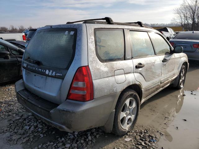 JF1SG65633H753411 - 2003 SUBARU FORESTER 2.5XS Серебристый фото 3