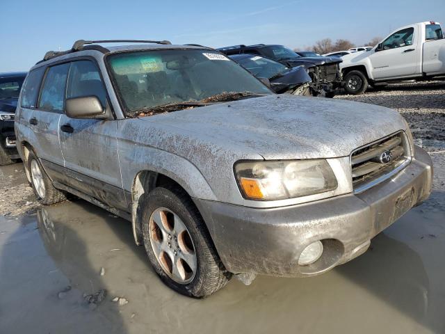 JF1SG65633H753411 - 2003 SUBARU FORESTER 2.5XS Серебристый фото 4