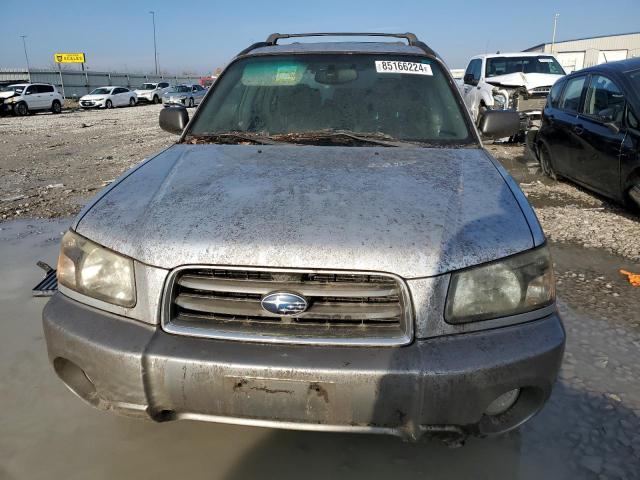 JF1SG65633H753411 - 2003 SUBARU FORESTER 2.5XS Серебристый фото 5