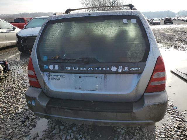 JF1SG65633H753411 - 2003 SUBARU FORESTER 2.5XS Серебристый фото 6