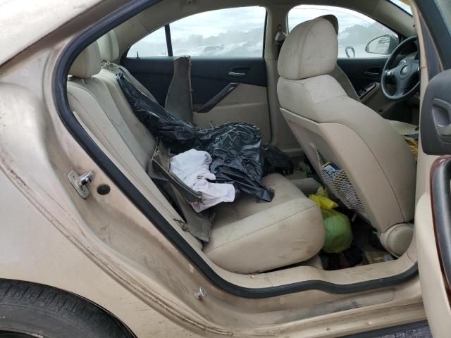 1G2ZG558864234021 - 2006 PONTIAC G6 SE1 TAN photo 10