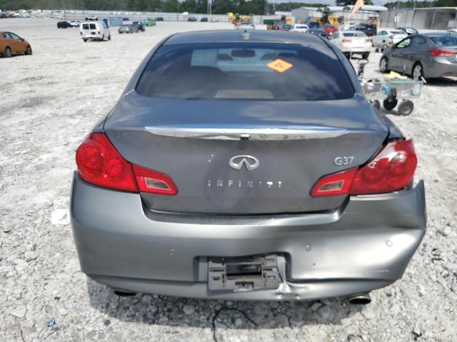 JN1CV6AP4DM306679 - 2013 INFINITI G37 BASE GRAY photo 11