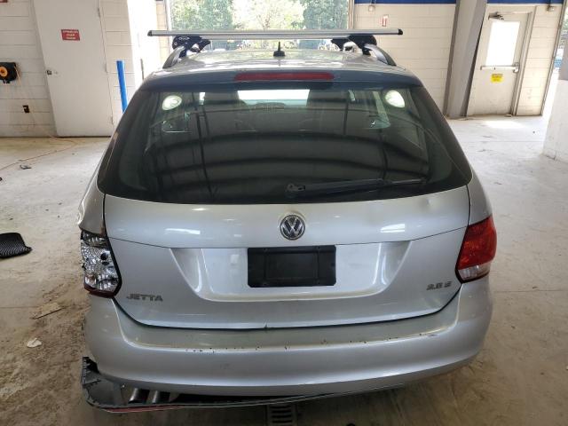 3VWKZ7AJ6BM681910 - 2011 VOLKSWAGEN JETTA S SILVER photo 6