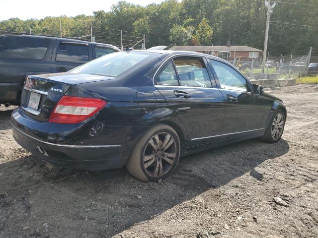 WDDGF8BB3AR127466 - 2010 MERCEDES-BENZ C 300 4MATIC BLACK photo 3