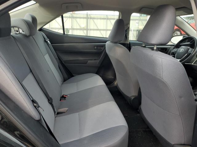 2T1BURHE1EC201470 - 2014 TOYOTA COROLLA L BLACK photo 10