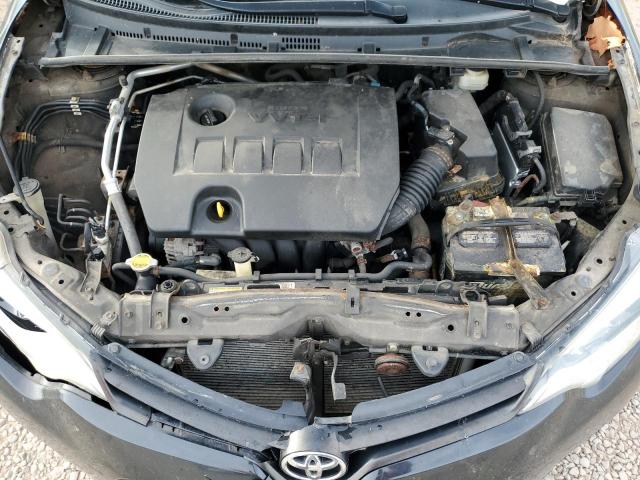 2T1BURHE1EC201470 - 2014 TOYOTA COROLLA L BLACK photo 11
