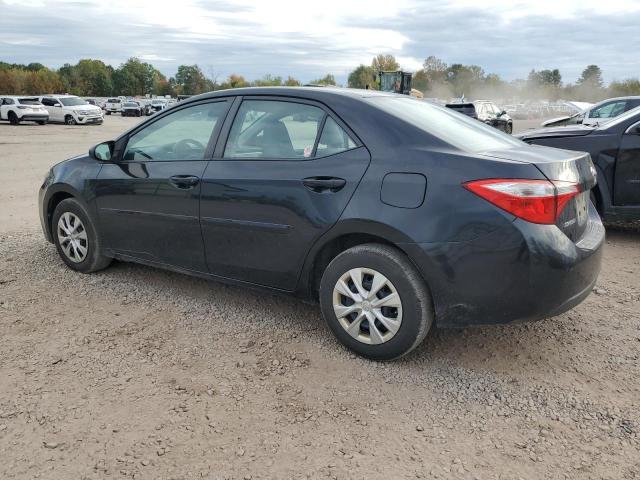 2T1BURHE1EC201470 - 2014 TOYOTA COROLLA L BLACK photo 2