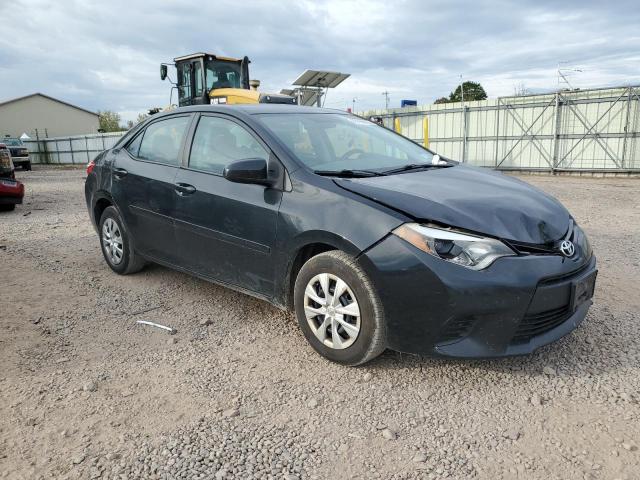 2T1BURHE1EC201470 - 2014 TOYOTA COROLLA L BLACK photo 4