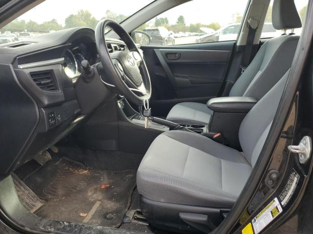 2T1BURHE1EC201470 - 2014 TOYOTA COROLLA L BLACK photo 7