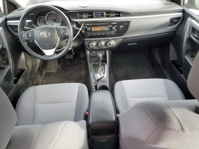 2T1BURHE1EC201470 - 2014 TOYOTA COROLLA L BLACK photo 8