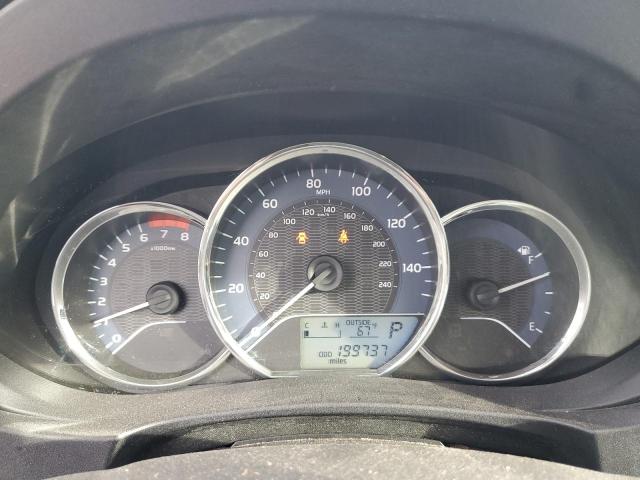 2T1BURHE1EC201470 - 2014 TOYOTA COROLLA L BLACK photo 9