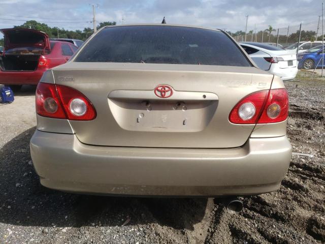 1NXBR32E66Z741386 - 2006 TOYOTA COROLLA CE 棕色 照片 6