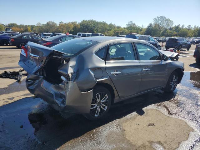 3N1AB7AP3KY245132 - 2019 NISSAN SENTRA S GRAY photo 3