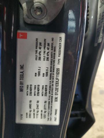 5YJ3E1EBXJF116209 - 2018 TESLA MODEL 3 Մոխրագույն լուսանկար 12