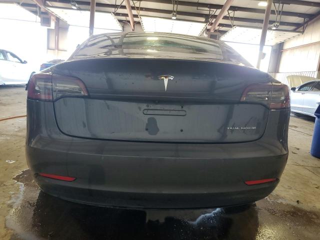 5YJ3E1EBXJF116209 - 2018 TESLA MODEL 3 Մոխրագույն լուսանկար 6