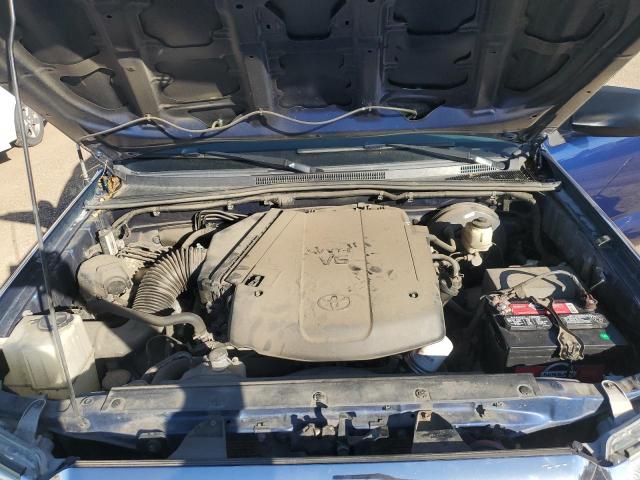 5TFUU4EN2FX123736 - 2015 TOYOTA TACOMA ACCESS CAB BLUE photo 11