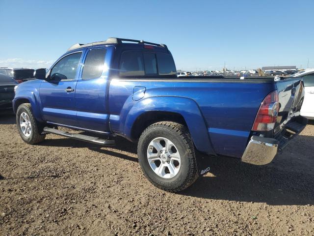 5TFUU4EN2FX123736 - 2015 TOYOTA TACOMA ACCESS CAB BLUE photo 2