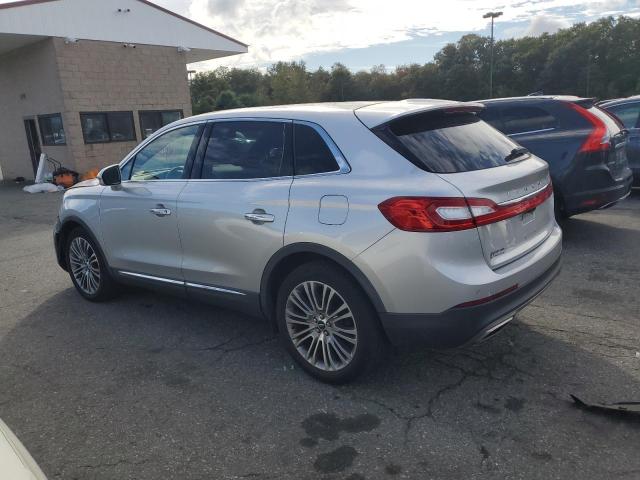 2LMPJ8LRXHBL34678 - 2017 LINCOLN MKX RESERVE Արծաթագույն լուսանկար 2