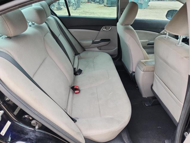 19XFB2F5XDE007263 - 2013 HONDA CIVIC LX BLACK photo 10