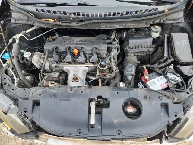 19XFB2F5XDE007263 - 2013 HONDA CIVIC LX BLACK photo 11