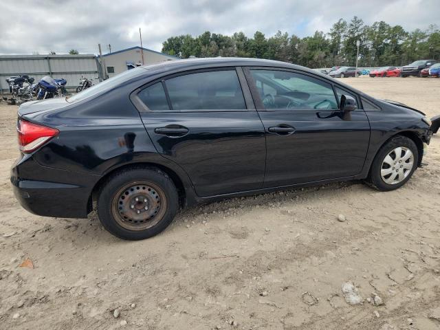 19XFB2F5XDE007263 - 2013 HONDA CIVIC LX BLACK photo 3