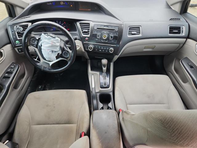 19XFB2F5XDE007263 - 2013 HONDA CIVIC LX BLACK photo 8