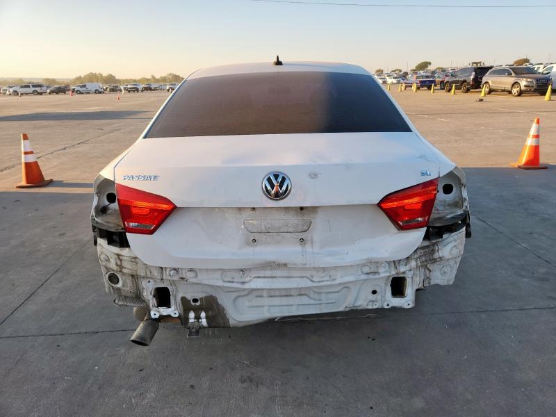 1VWBP7A32CC082643 - 2012 VOLKSWAGEN PASSAT SE Білий фото 6