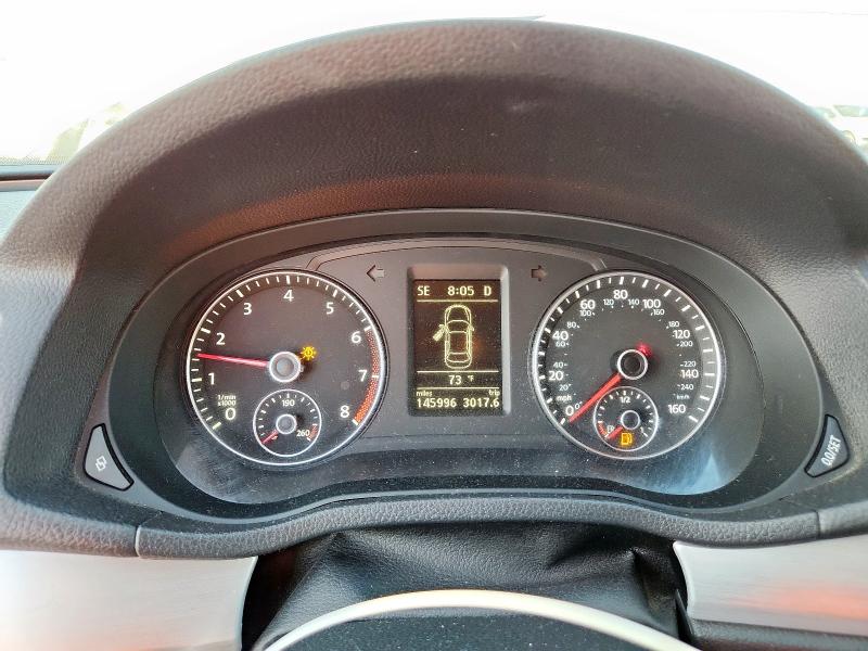 1VWBP7A32CC082643 - 2012 VOLKSWAGEN PASSAT SE Білий фото 9