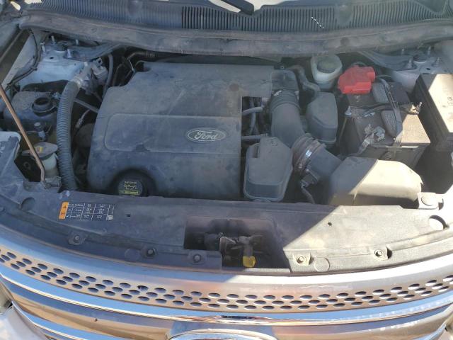 1FM5K7B82DGC10491 - 2013 FORD EXPLORER WHITE photo 12