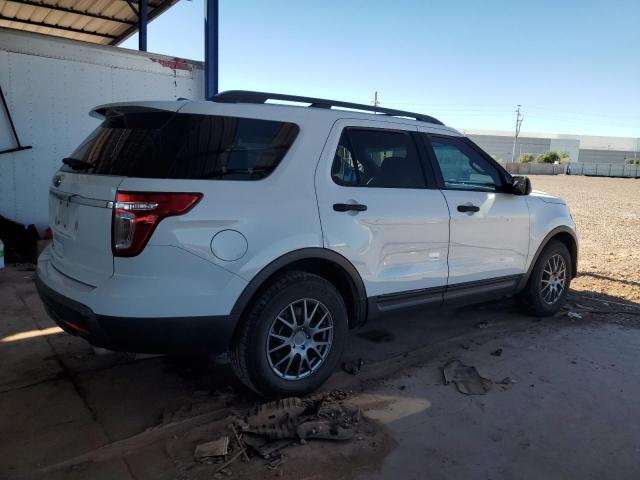 1FM5K7B82DGC10491 - 2013 FORD EXPLORER WHITE photo 3