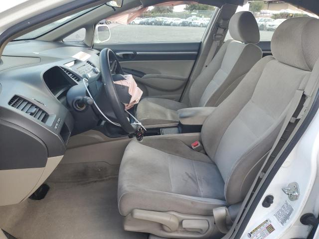 19XFA1F88AE024162 - 2010 HONDA CIVIC EX WHITE photo 7