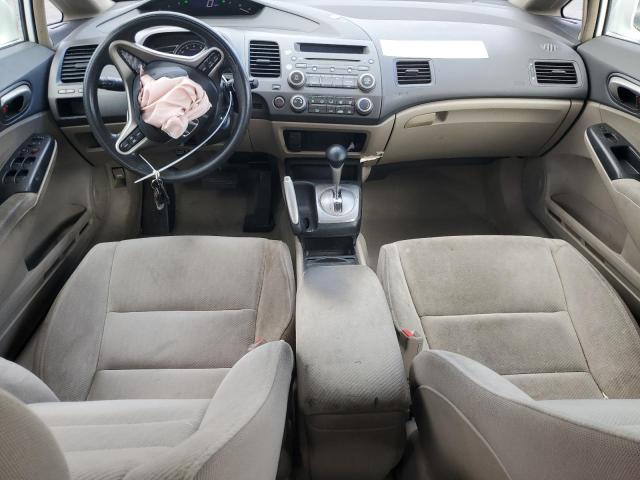 19XFA1F88AE024162 - 2010 HONDA CIVIC EX WHITE photo 8