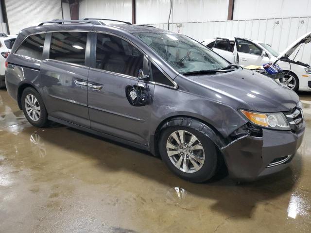 5FNRL5H69FB104548 - 2015 HONDA ODYSSEY EXL GRAY photo 4