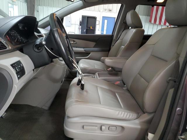 5FNRL5H69FB104548 - 2015 HONDA ODYSSEY EXL GRAY photo 7