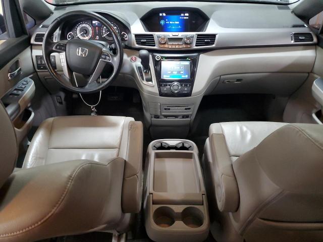 5FNRL5H69FB104548 - 2015 HONDA ODYSSEY EXL GRAY photo 8