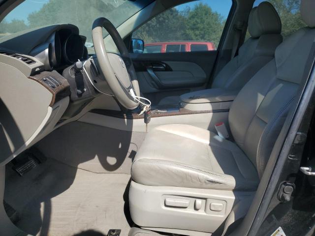 2HNYD2H69BH542637 - 2011 ACURA MDX TECHNOLOGY შავი ფოტო 7