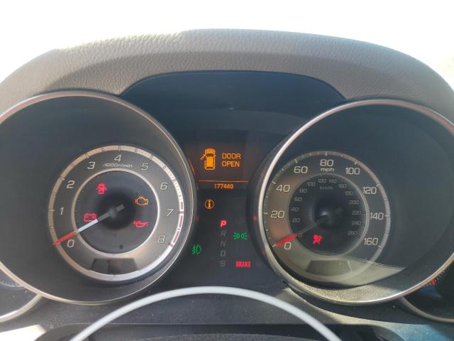 2HNYD2H69BH542637 - 2011 ACURA MDX TECHNOLOGY შავი ფოტო 9