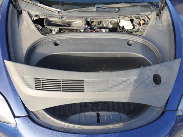 5YJ3E1EA7NF369887 - 2022 TESLA MODEL 3 BLUE photo 11