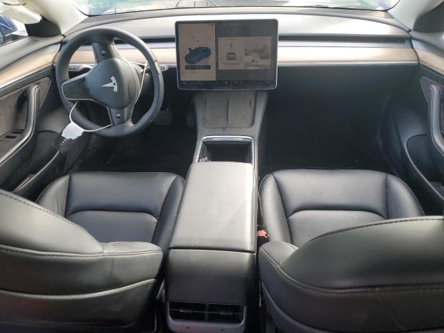 5YJ3E1EA7NF369887 - 2022 TESLA MODEL 3 BLUE photo 8