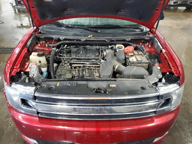 2FMHK6C8XGBA05695 - 2016 FORD FLEX SEL RED photo 12