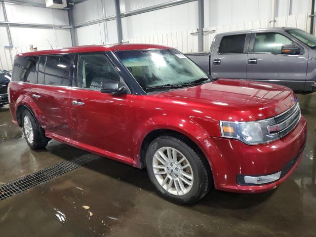 2FMHK6C8XGBA05695 - 2016 FORD FLEX SEL RED photo 4