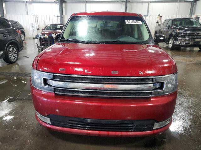 2FMHK6C8XGBA05695 - 2016 FORD FLEX SEL RED photo 5