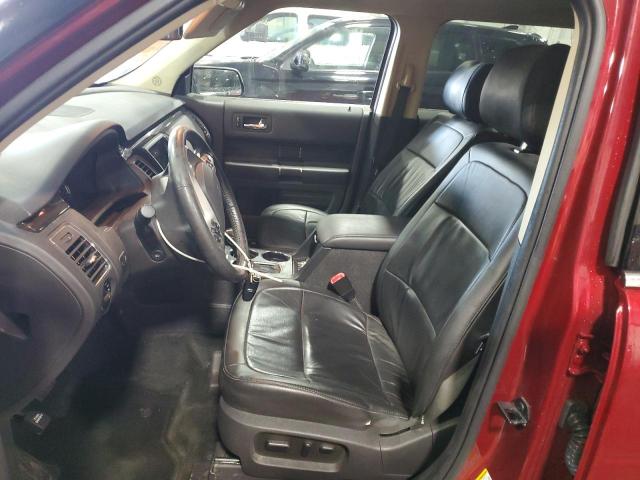 2FMHK6C8XGBA05695 - 2016 FORD FLEX SEL RED photo 7