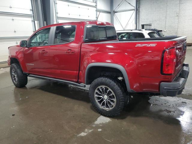 1GCGTEEN7M1111894 - 2021 CHEVROLET COLORADO ZR2 RED photo 2