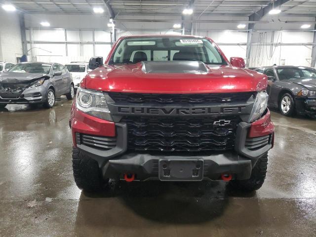 1GCGTEEN7M1111894 - 2021 CHEVROLET COLORADO ZR2 RED photo 5